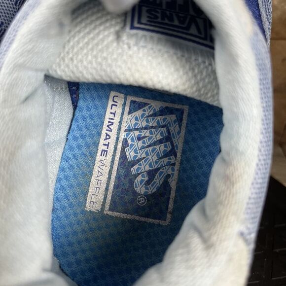 Vans Womens Size 7 Evdnt Ultimate Translucent Delicate Blue Lace Up Sneakers - Picture 6 of 10